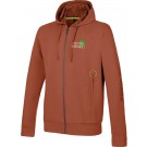 SWEATJACKE HOODIE FUSION KUPFERROT
